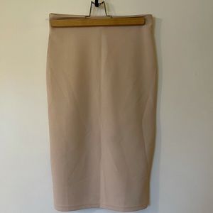 Pink Pencil Skirt